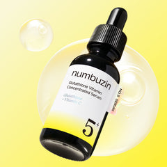 Numbuzin No.5+ Glutathione Vitamin Concentrated Serum 30ml – Brightening Serum with Glutathione & Vitamin C