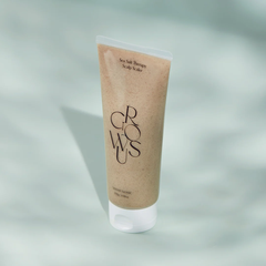 GROWUS Sea Salt Therapy Scalp Scaler 250g – Exfoliating Scalp Scrub for Oily, Flaky Scalp