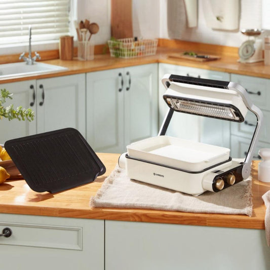 [Caresys] Electric Smokeless Double Care Korean BBQ Grill (Grill + Soup Pan)