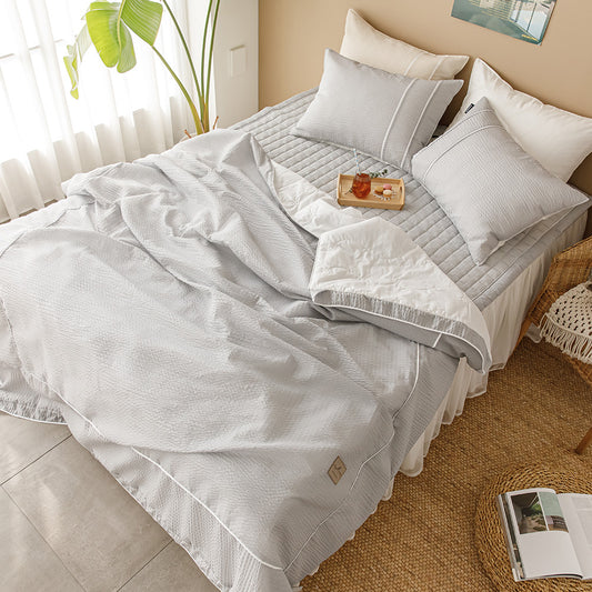 [CARESYS] Bamboo Seersucker Comforter Only
