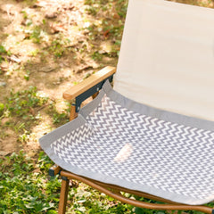 Dr's Carbon Heating Pad Medium on a camping chair | pad-m-sub-2026-09-30